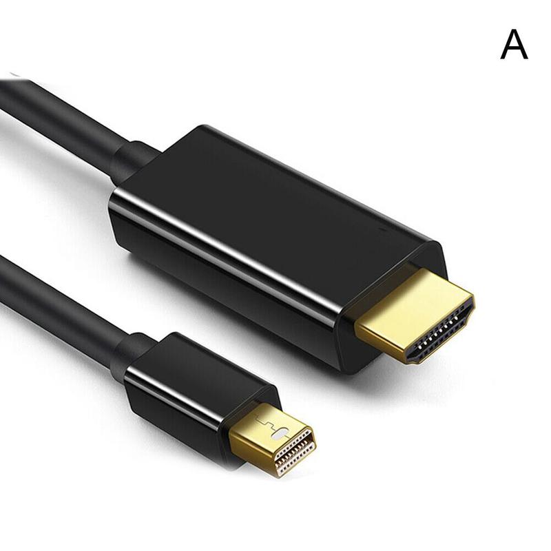 1.8m Mini DP to HDMI 1.8m 3D/2K Adapter Cable, Mini DisplayPort to HD Connection Cable